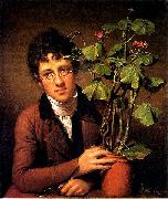 Raphaelle Peale Rubens Peale with a Geranium oil painting reproduction